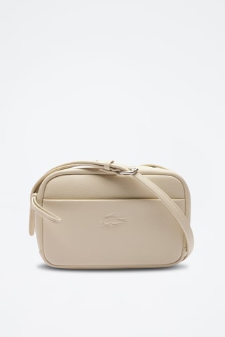 Sac bandoulière en cuir City Court - Ivoire