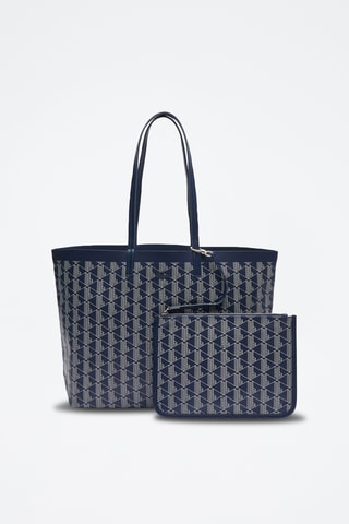 Cabas et pochette Zely - Bleu marine