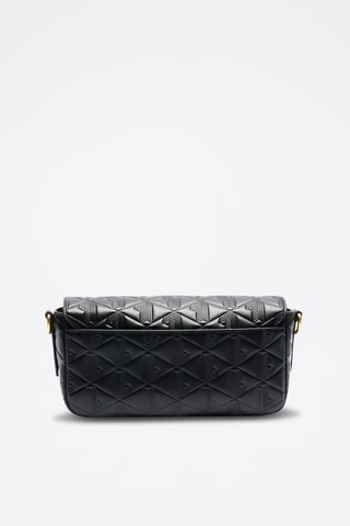 Sac bandoulière en cuir Maheki - Noir