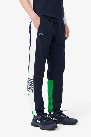 Pantalon de survêtement de tennis regular fit - Blanc