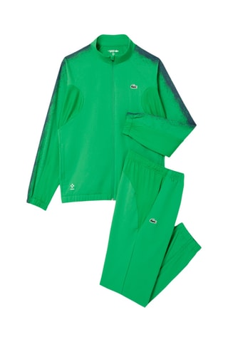 Veste et pantalon Lacoste Tennis x Daniil Medvedev - Vert clair