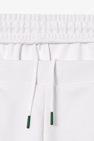 Pantalon de tennis regular fit - Blanc