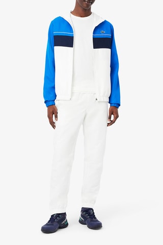 Veste à capuche et pantalon de survêtement regular fit - Blanc
