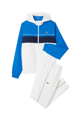 Veste à capuche et pantalon de survêtement regular fit - Blanc
