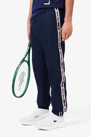 Pantalon de survêtement de tennis regular fit - Bleu marine
