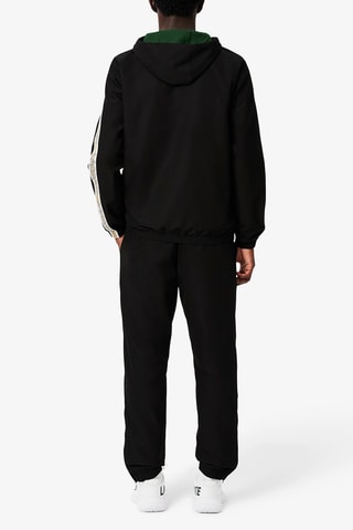 Veste à capuche et pantalon de survêtement de tennis regular fit - Noir