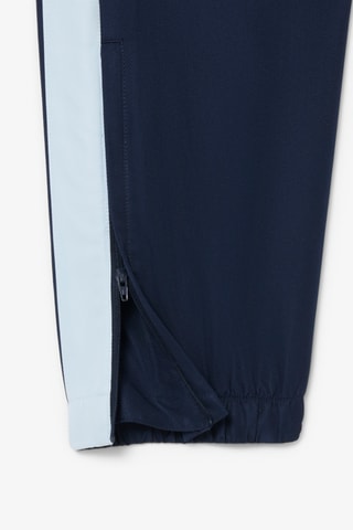 Pantalon regular fit - Bleu marine et blanc