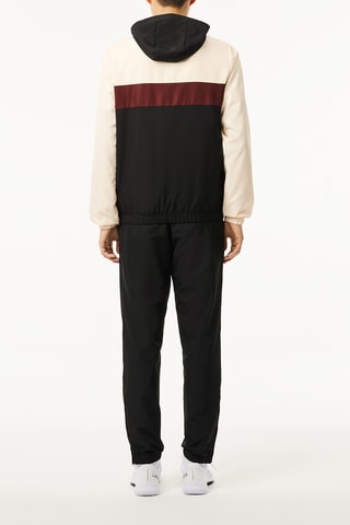 Veste à capuche et pantalon regular fit - Noir et écru