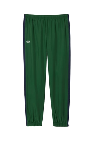 Veste à capuche et pantalon de tennis regular fit - Vert foncé et blanc