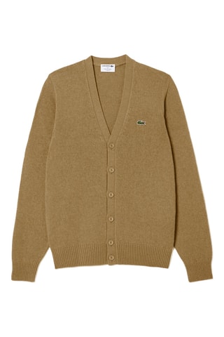 Gilet en cachemire et laine - Kaki