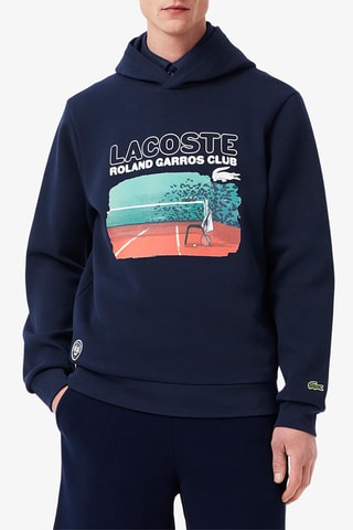 Sweat à capuche Roland Garros - Bleu marine