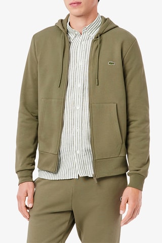 Sweat à capuche classic fit - Kaki