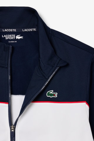 Veste classic fit de tennis - Bleu marine et blanc