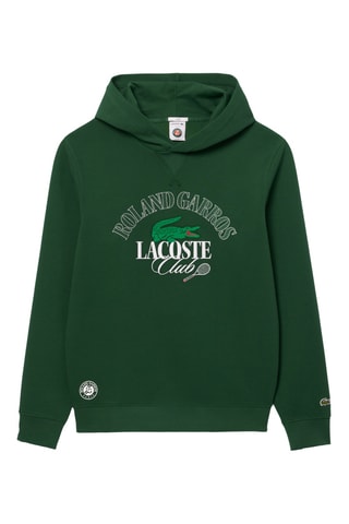 Sweat à capuche Roland Garros - Vert foncé