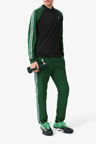 Sweat de tennis classic fit - Vert et noir