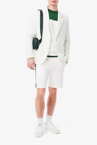 Sweat classic fit - Blanc et vert clair
