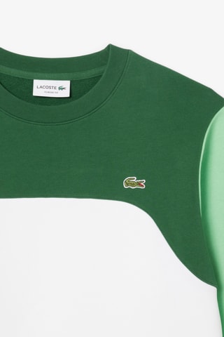 Sweat classic fit - Blanc et vert clair
