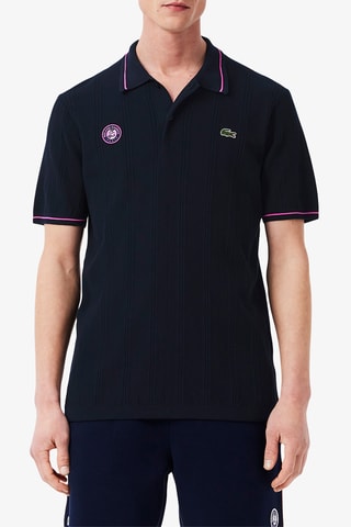 Pull Roland-Garros regular fit - Bleu marine