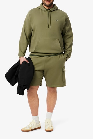 Sweat à capuche regular fit classic fit - Kaki