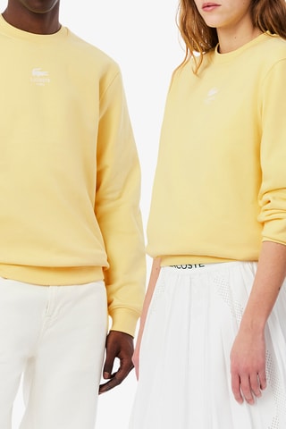 Sweat classic fit - jaune