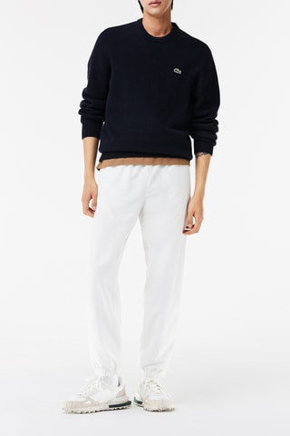 Pull en cachemire et laine - Bleu marine