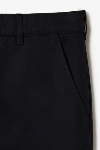 Chino straight fit - Noir