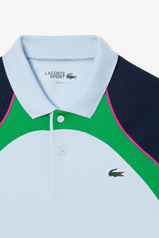 Polo de tennis slim fit - Bleu