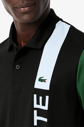 Polo de tennis regular fit - Noir