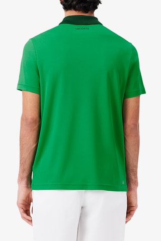 Polo Lacoste Tennis x Novak Djokovic regular fit - Vert fluo
