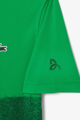 Polo Lacoste Tennis x Novak Djokovic regular fit - Vert fluo