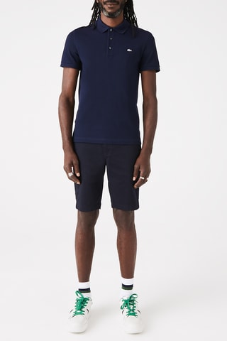 Polo slim fit - Bleu marine