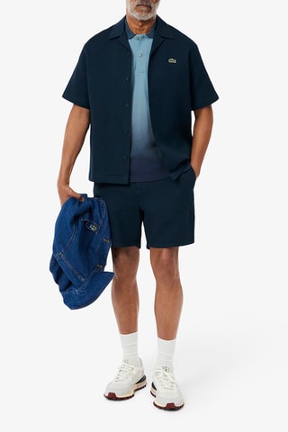 Polo dip and dye classic fit - Ciel