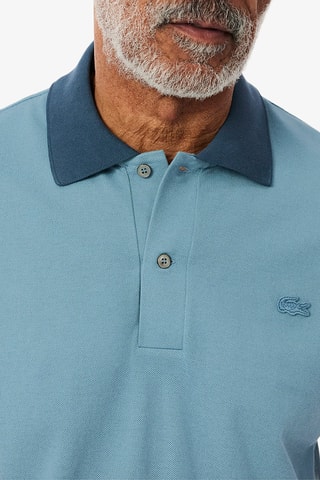Polo dip and dye classic fit - Ciel