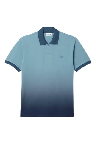 Polo dip and dye classic fit - Ciel