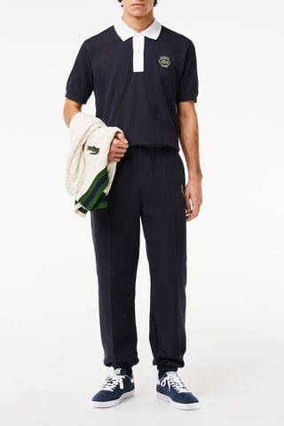 Polo classic fit- Bleu marine