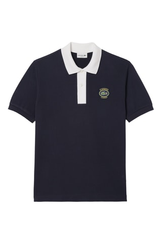 Polo classic fit- Bleu marine