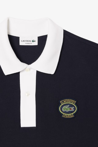 Polo classic fit- Bleu marine