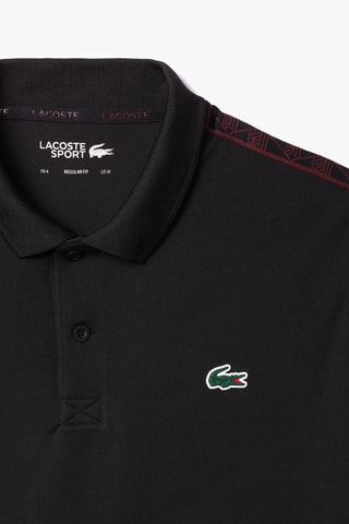 Polo de tennis regular fit - Noir