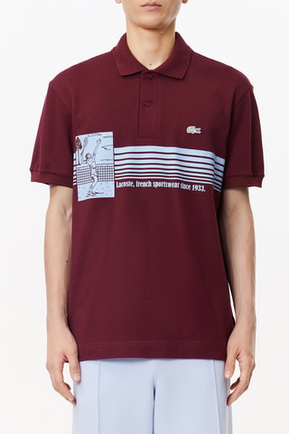 Polo classic fit - Bordeaux