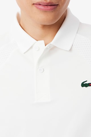 Polo Lacoste Tennis x Daniil Medvedev  slim fit - Blanc