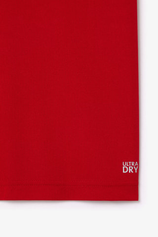Polo Lacoste Tennis x Novak Djokovic regular fit - Rouge