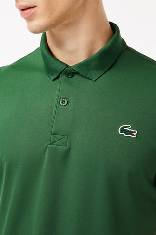 Polo de tennis regular fit - Vert foncé
