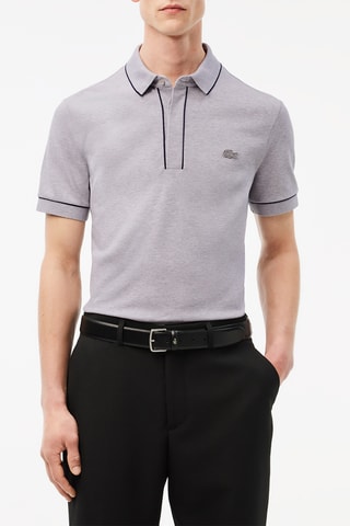 Polo regular fit - Gris chiné