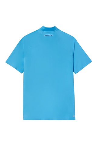Polo de tennis regular Lacoste Tennis x Novak Djokovic - Turquoise