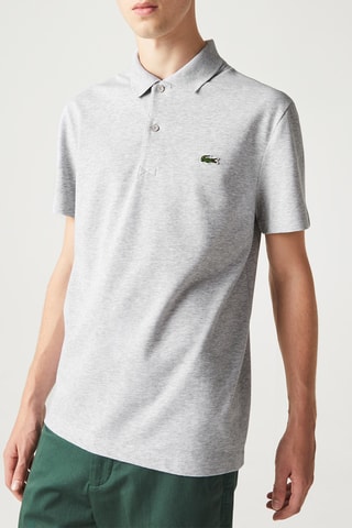 Polo regular fit - Gris clair chiné