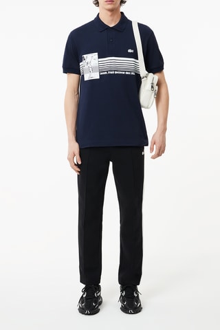 Polo classic fit - Bleu marine