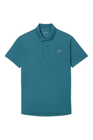 Polo de tennis regular fit - Bleu canard