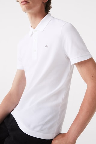 Polo slim fit - Blanc