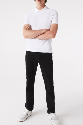 Polo slim fit - Blanc