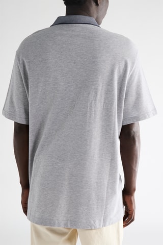 Polo regular - Gris clair